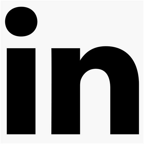 Linkedin Logo Black Png Image - Linkedin Icon Black Transparent ...