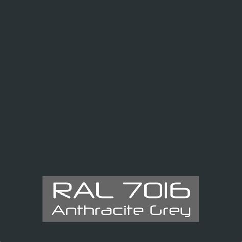 RAL 7016 Anthracite Gray Powder Coat Paint 1 LB – The Powder Coat Store