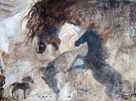 EQUINE REFLECTIONS Painting by Ingrid Albrecht | Saatchi Art