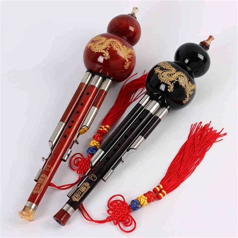 Wood-Cucurbit-Flute-Chinese-Traditional-Wind-Musical-Instrument-C-Bb ...