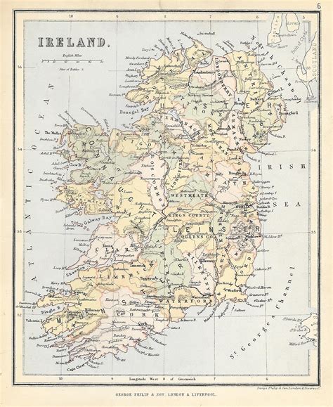 Ireland antique map – Frontispiece_Maps