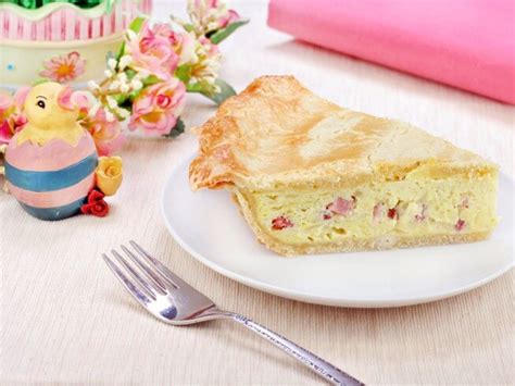 Italian Easter Ham and Cheese Pie Recipe | CDKitchen.com