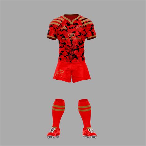 MUNSTER rugby 8 KIT REDESIGN | Behance