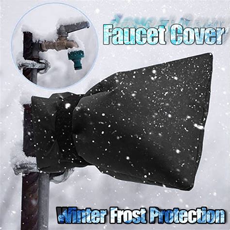 Tiitstoy 2Pcs Outdoor Faucet Covers for Winter Freeze Protection ...