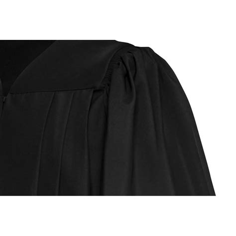 Deluxe Black Choir Robe - Churchgoers