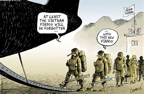 Out of Afghanistan | Globecartoon - Political Cartoons - Patrick Chappatte