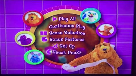 Potty time with bear menu - YouTube