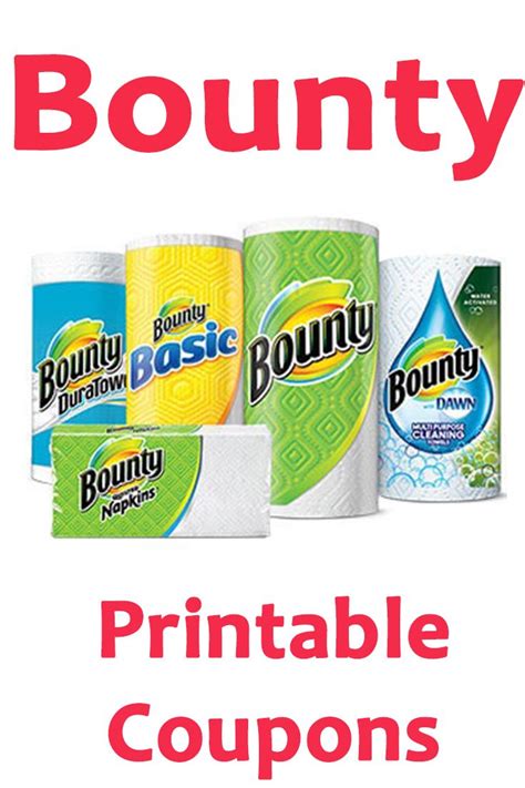 bounty printable coupons – PrintableTemplates