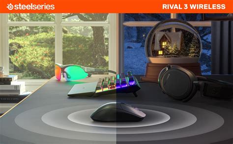 SteelSeries Rival 3 RGB Kablosuz Gaming Mouse | TheNoctus