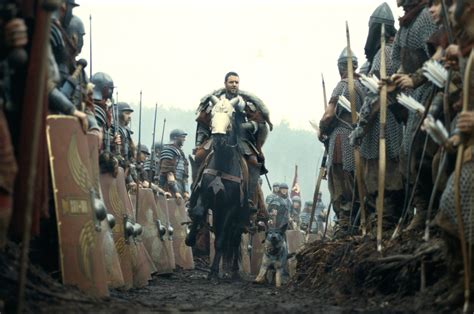 Gladiator Movie Battle Scene