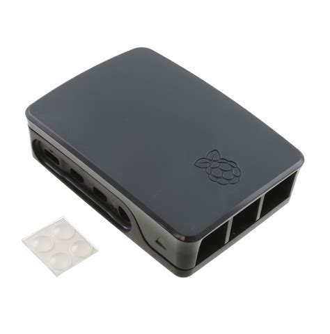 RASPBERRY PI 4 CASE BLACK/GREY Raspberry Pi | Boxes, Enclosures, Racks ...