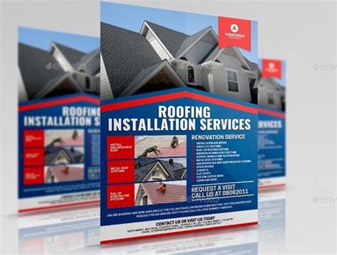 16+ Roofing Flyer Designs | Free & Premium Downloads