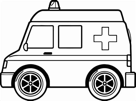 Ambulance Coloring Pages - ColoringBay