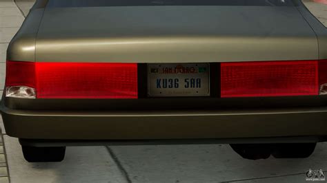 New SA License plates for GTA San Andreas Definitive Edition