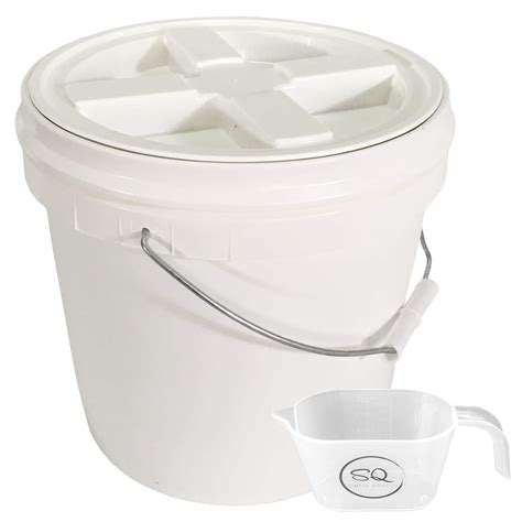 Buy 2 Gallon Food Grade BPA Free Letica Bucket with Gamma Seal Lid ...