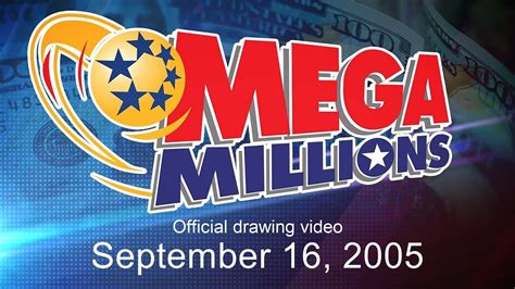 Mega Millions drawing for September 16, 2005 - YouTube