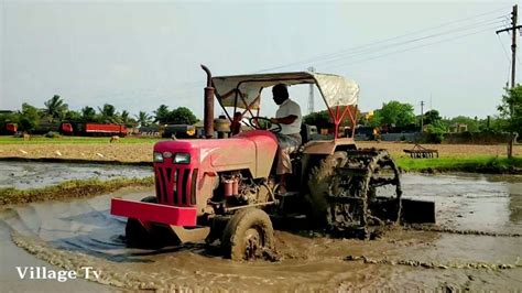 Mahindra di tractor Rotavator work |#Mahindra power tractor |#Village ...