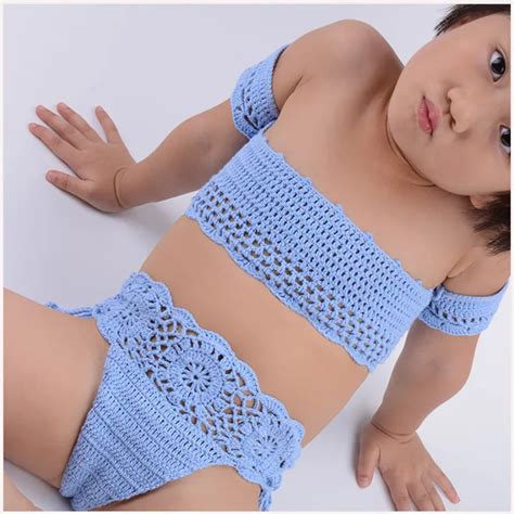 Wholesale High Quality Swimwear Beachwear Kids Girls Crochet Swimwear ...