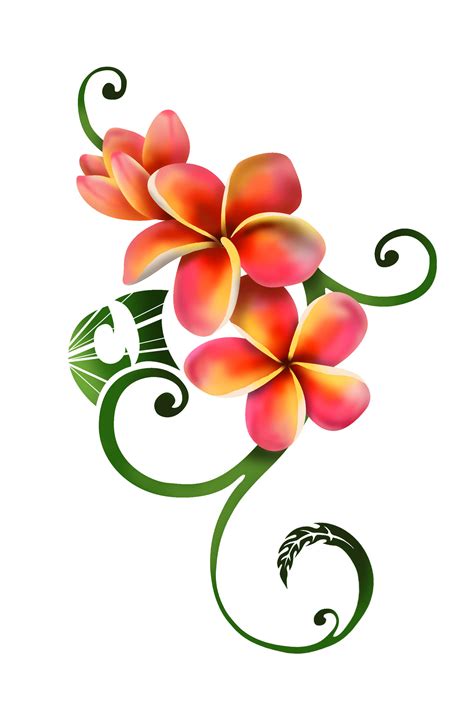 Plumeria Tattoo by CoyoteHills on DeviantArt