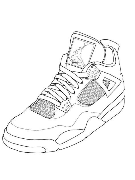 Air Jordan coloring pages