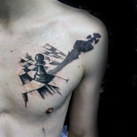 60 King Chess Piece Tattoo Designs For Men - Powerful Ink Ideas