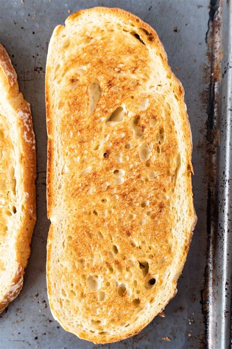 Perfect Oven Toasted Bread - Under 3 Minutes!