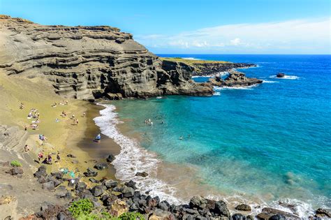 There are 4 green sand beaches on Earth. Hawaii's has been 'desecrated.'