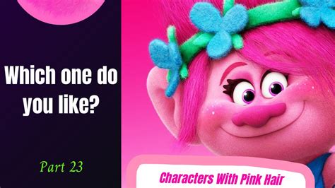 Thirteen Animated Characters With Pink Hair - YouTube