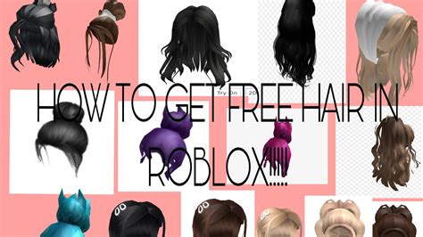 How to layer hairs on roblox