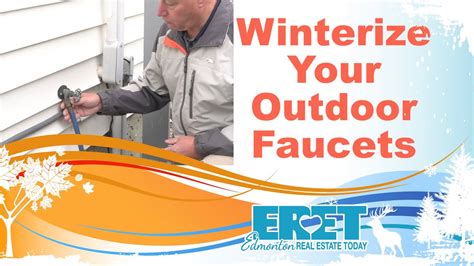 How to winterize outdoor faucet tap - DIY - YouTube