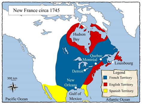 New France around 1645 and 1745 – Societies and Territories (LEARN-RÉCIT)