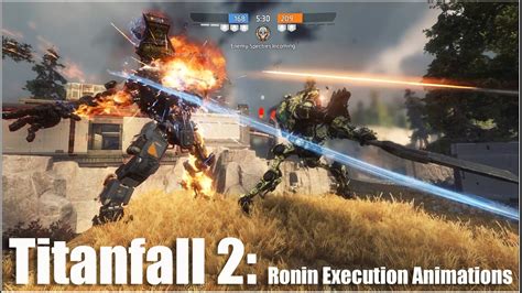 Titanfall 2: RONIN EXECUTION ANIMATIONS - YouTube