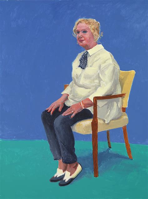 An exercise in colour and control: David Hockney’s 82 portraits and one ...