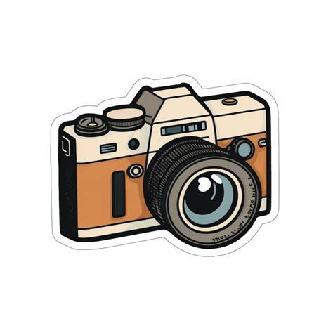 Camera Sticker, DSLR Camera, Camera, Camera Vinyl, Photographer, Cute ...