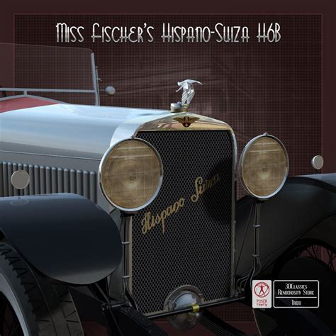 HISPANO-SUIZA H6B 3D Models 3DClassics