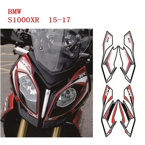 FOR BMW motorcycle front cover rectification 3D protection gel decal ...