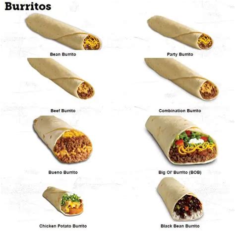 Menu at Taco Bueno fast food, Austin, W Slaughter Ln