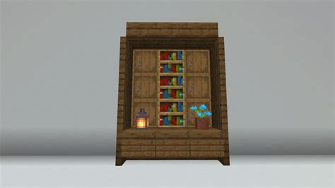 Bookshelf Design Minecraft | Bookshelf design, Minecraft bookshelf ...