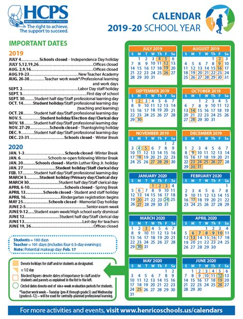 Henrico County Public Schools Calendar 2024 - Schoolcalendars.net