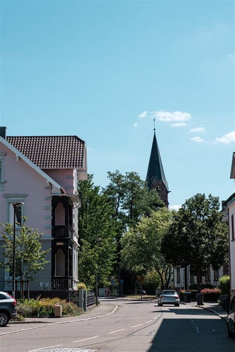 View of the Street in Small German City Achern Editorial Photo - Image ...