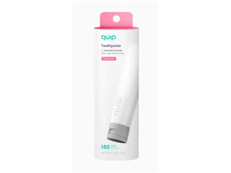 Quip Anticavity Fluoride Toothpaste, Watermelon, 4.7 oz/133 g ...