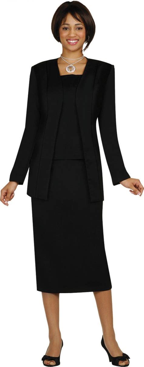 GMI Usher Suit 13270-Black - Church Suits For Less