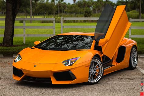 Nice custom exterior goodies on orange lamborghini aventador – Artofit