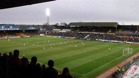 Brunton Park, Carlisle Utd in the 1980s. | Stadium pics, Soccer field ...