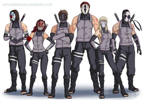 Naruto - Anbu teem by Amenoosa on DeviantArt | Anime ninja, Naruto ...