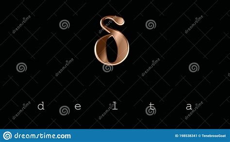 Greek Delta Letter Symbol Icon Cartoon Vector | CartoonDealer.com ...