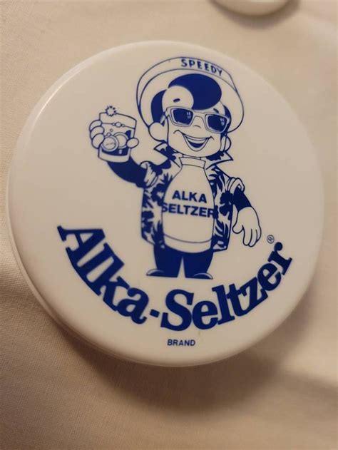 Vintage Alka-Seltzer Collapsible Cup Featuring Speedy Logo for | Etsy