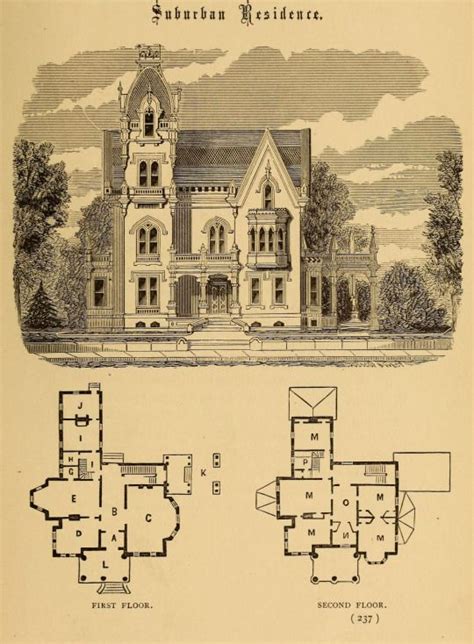 ARCHI/MAPS | Victorian house plans, Mansion floor plan, Gothic house plans