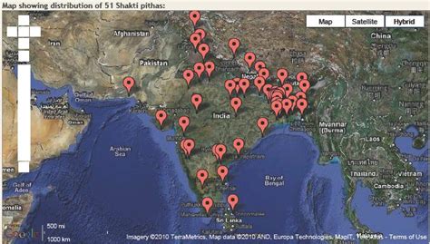 World Tourist Destinations: 51 Shakti peethas - Exact locations ...