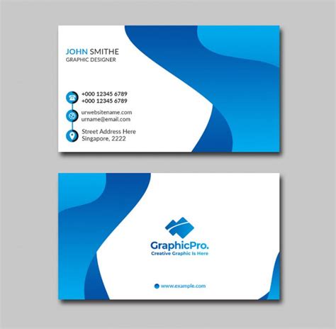 Visiting Card Illustrator Templates Download – 11+ Professional ...